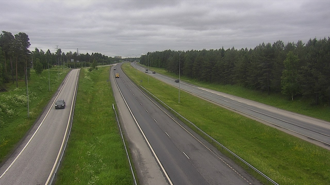 Weather Camera Image Road 4 Oulu, Pateniemi, Oulu, Pohjois-Pohjanmaa