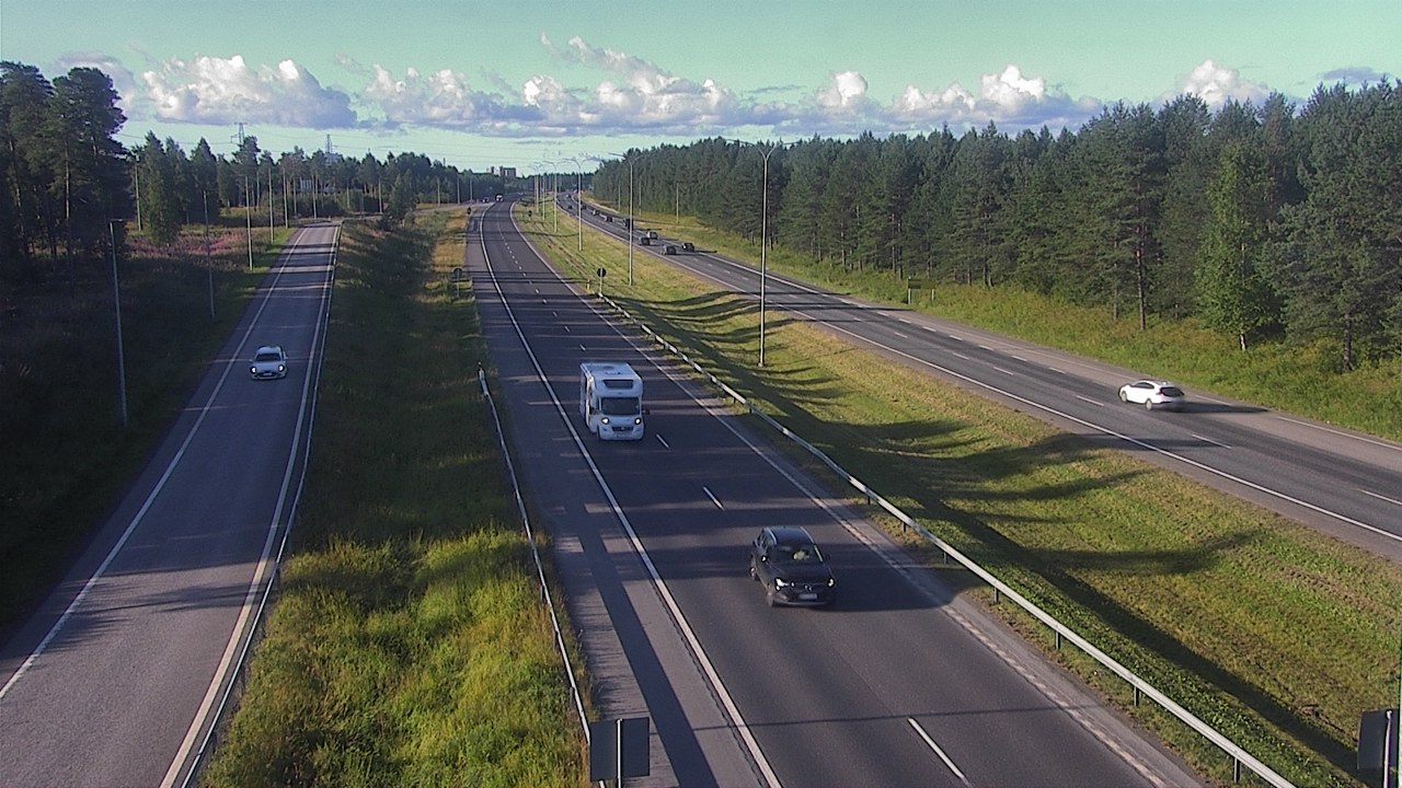 Kelikamerat Kuva Tie 4 Oulu, Pateniemi, Oulu, Pohjois-Pohjanmaa