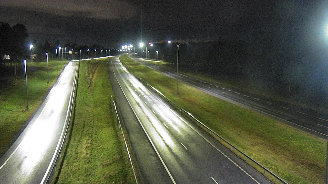 Weather Camera Image Väg 4 Oleåborg, Pateniemi, Oulu, Pohjois-Pohjanmaa