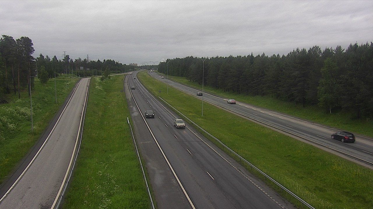 Weather Camera Image Road 4 Oulu, Pateniemi, Oulu, Pohjois-Pohjanmaa