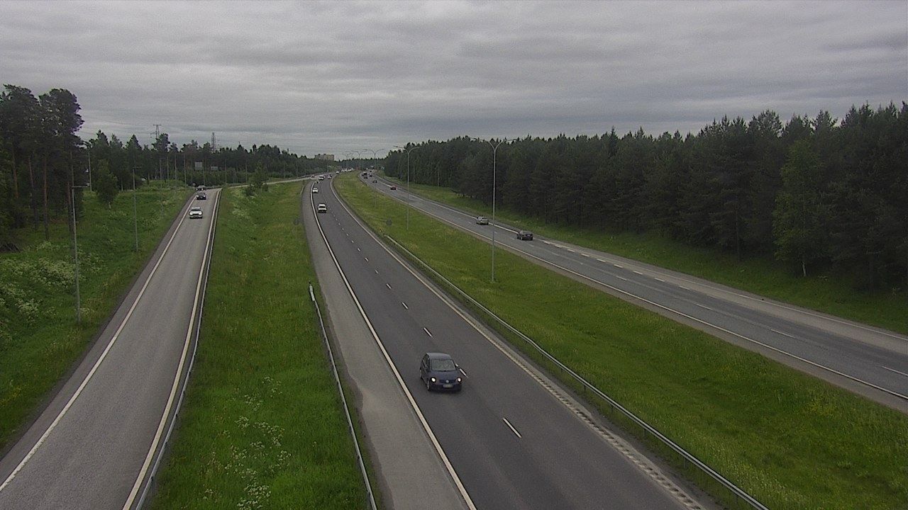 Weather Camera Image Road 4 Oulu, Pateniemi, Oulu, Pohjois-Pohjanmaa
