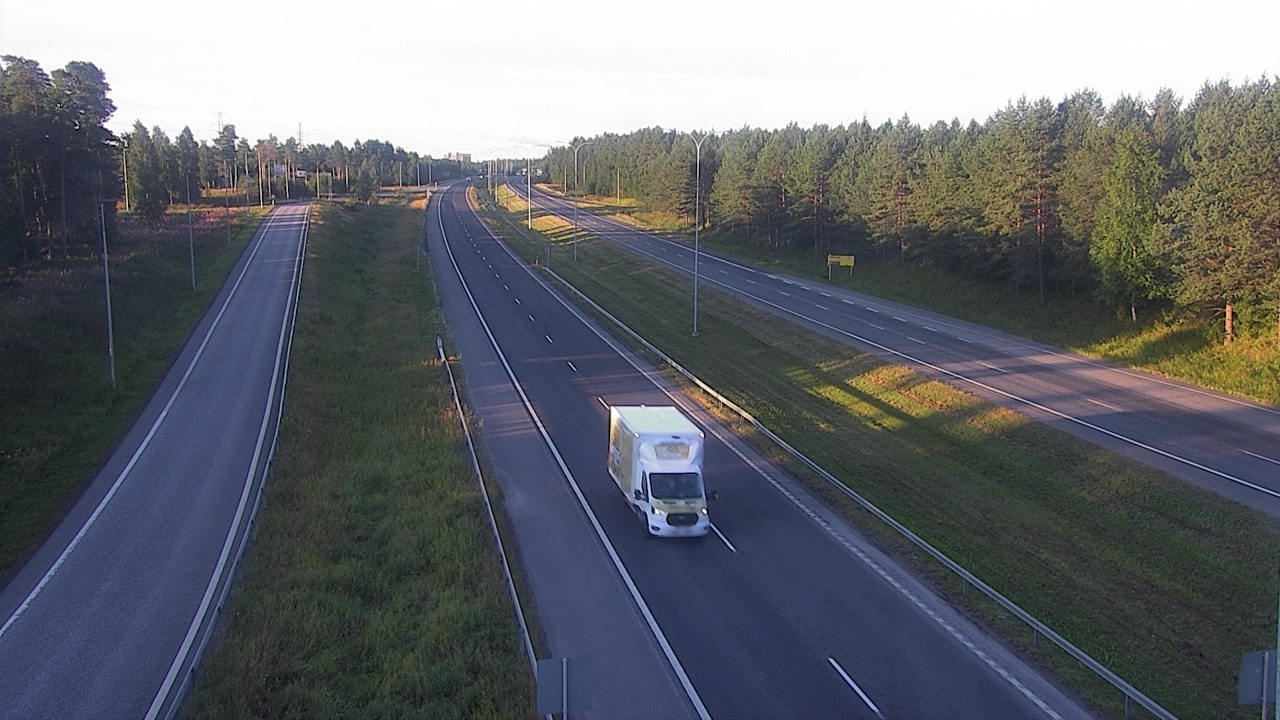 Weather Camera Image Road 4 Oulu, Pateniemi, Oulu, Pohjois-Pohjanmaa