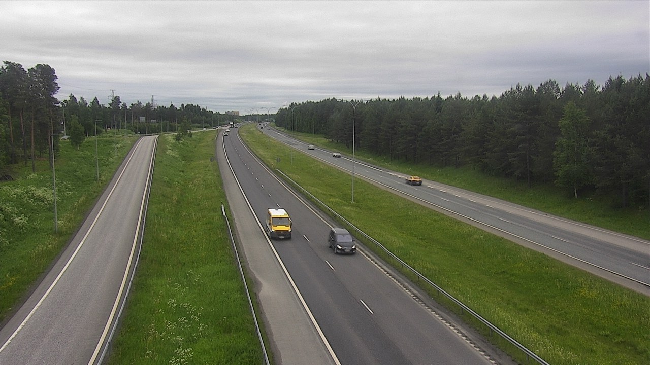 Weather Camera Image Road 4 Oulu, Pateniemi, Oulu, Pohjois-Pohjanmaa