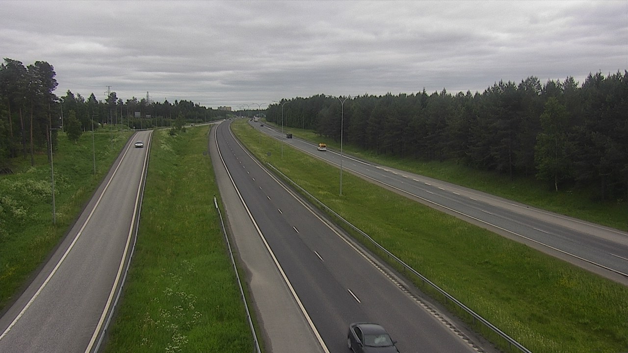 Weather Camera Image Road 4 Oulu, Pateniemi, Oulu, Pohjois-Pohjanmaa