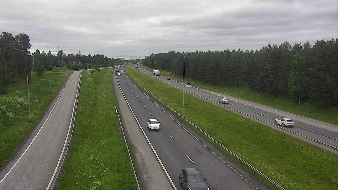 Weather Camera Image Road 4 Oulu, Pateniemi, Oulu, Pohjois-Pohjanmaa