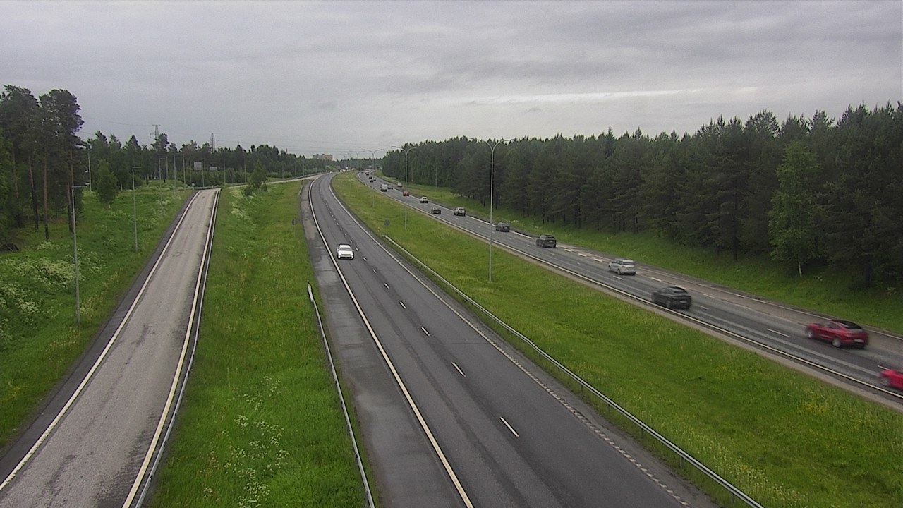 Weather Camera Image Road 4 Oulu, Pateniemi, Oulu, Pohjois-Pohjanmaa