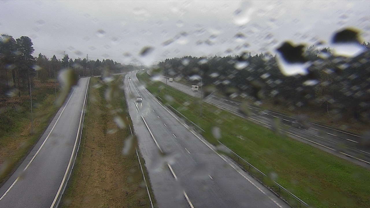 Weather Camera Image Väg 4 Oleåborg, Pateniemi, Oulu, Pohjois-Pohjanmaa