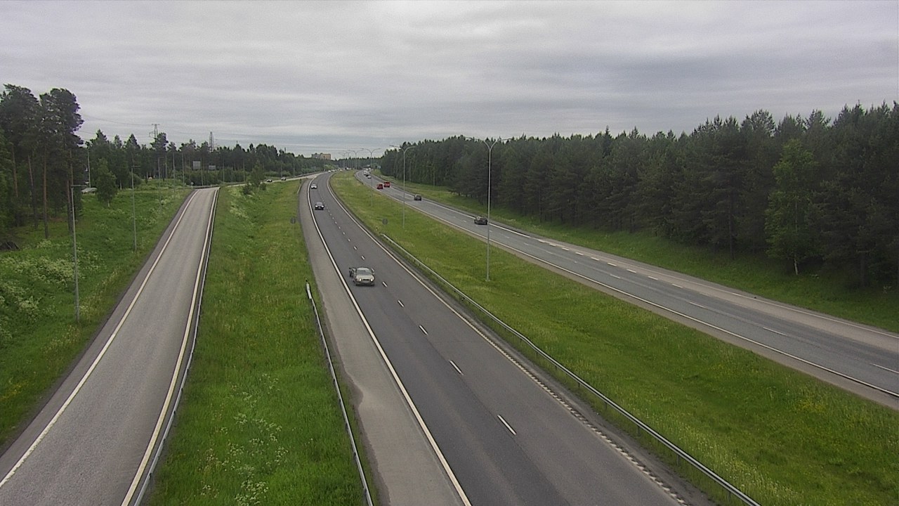 Weather Camera Image Road 4 Oulu, Pateniemi, Oulu, Pohjois-Pohjanmaa
