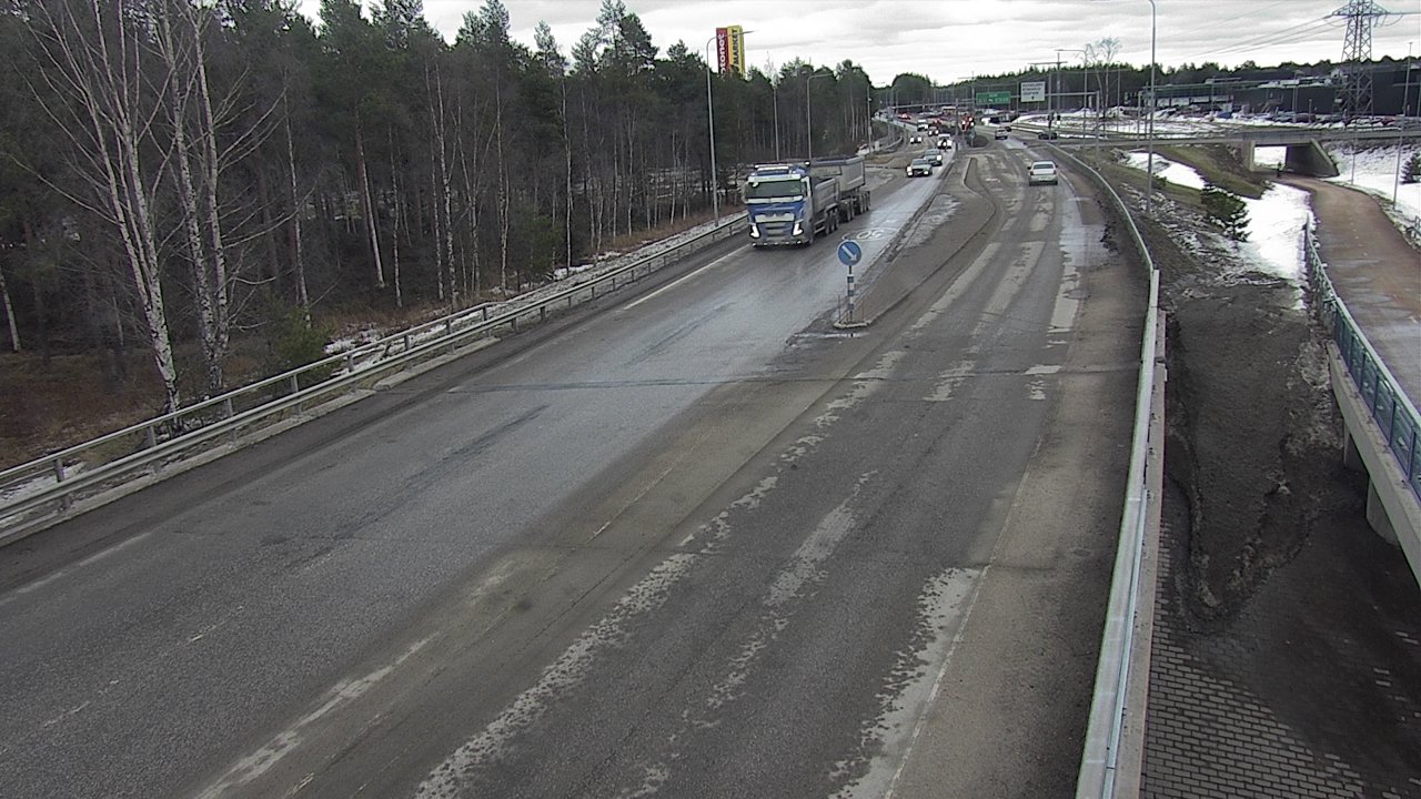 Weather Camera Image Road 4 Oulu, Pateniemi, Oulu, Pohjois-Pohjanmaa