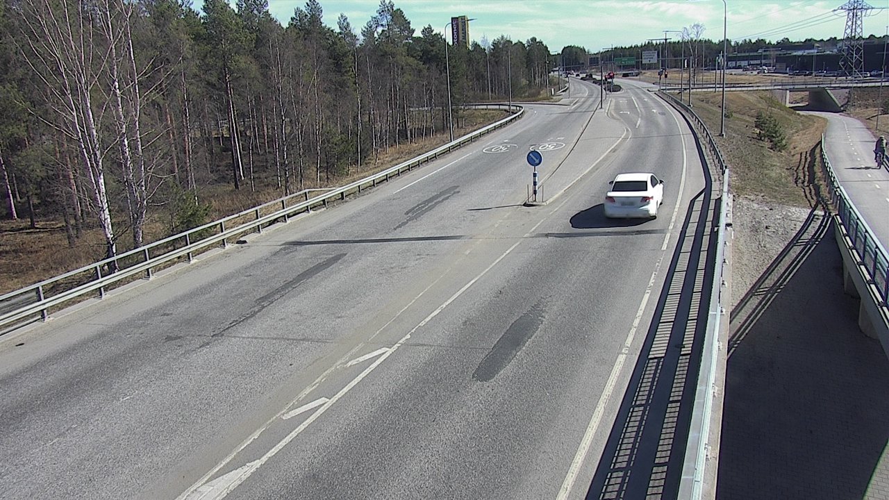 Weather Camera Image Road 4 Oulu, Pateniemi, Oulu, Pohjois-Pohjanmaa