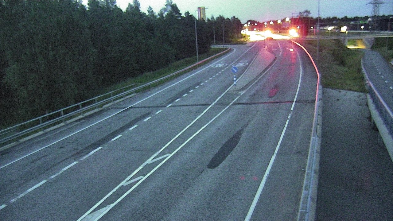 Weather Camera Image Väg 4 Oleåborg, Pateniemi, Oulu, Pohjois-Pohjanmaa