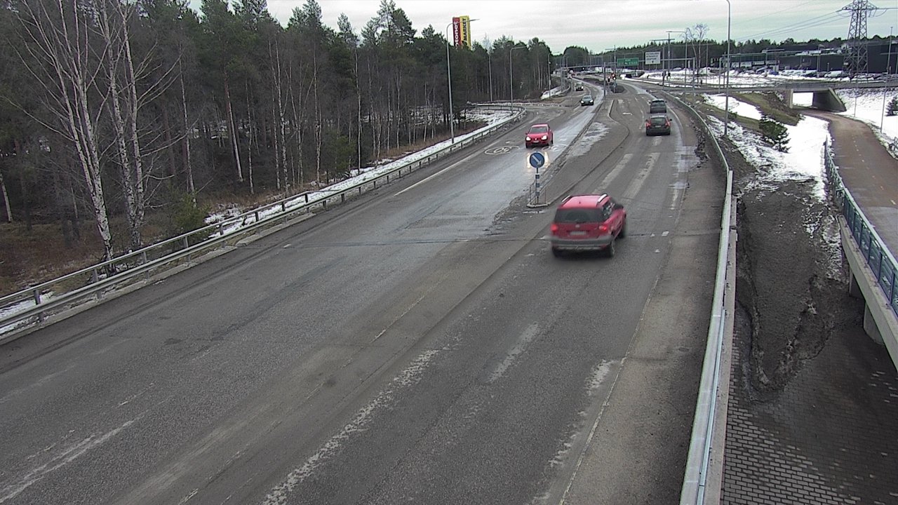 Weather Camera Image Road 4 Oulu, Pateniemi, Oulu, Pohjois-Pohjanmaa