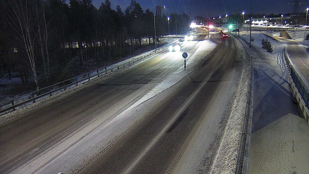 Weather Camera Image Road 4 Oulu, Pateniemi, Oulu, Pohjois-Pohjanmaa