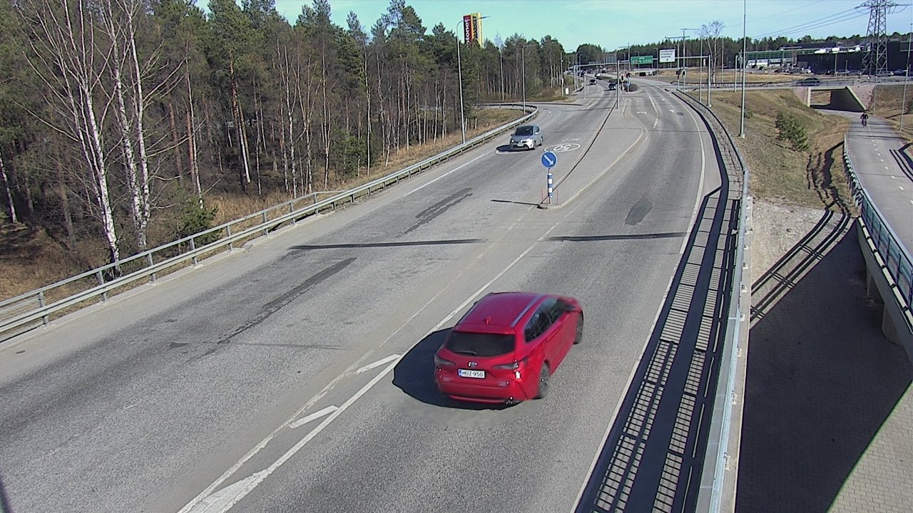 Weather Camera Image Road 4 Oulu, Pateniemi, Oulu, Pohjois-Pohjanmaa