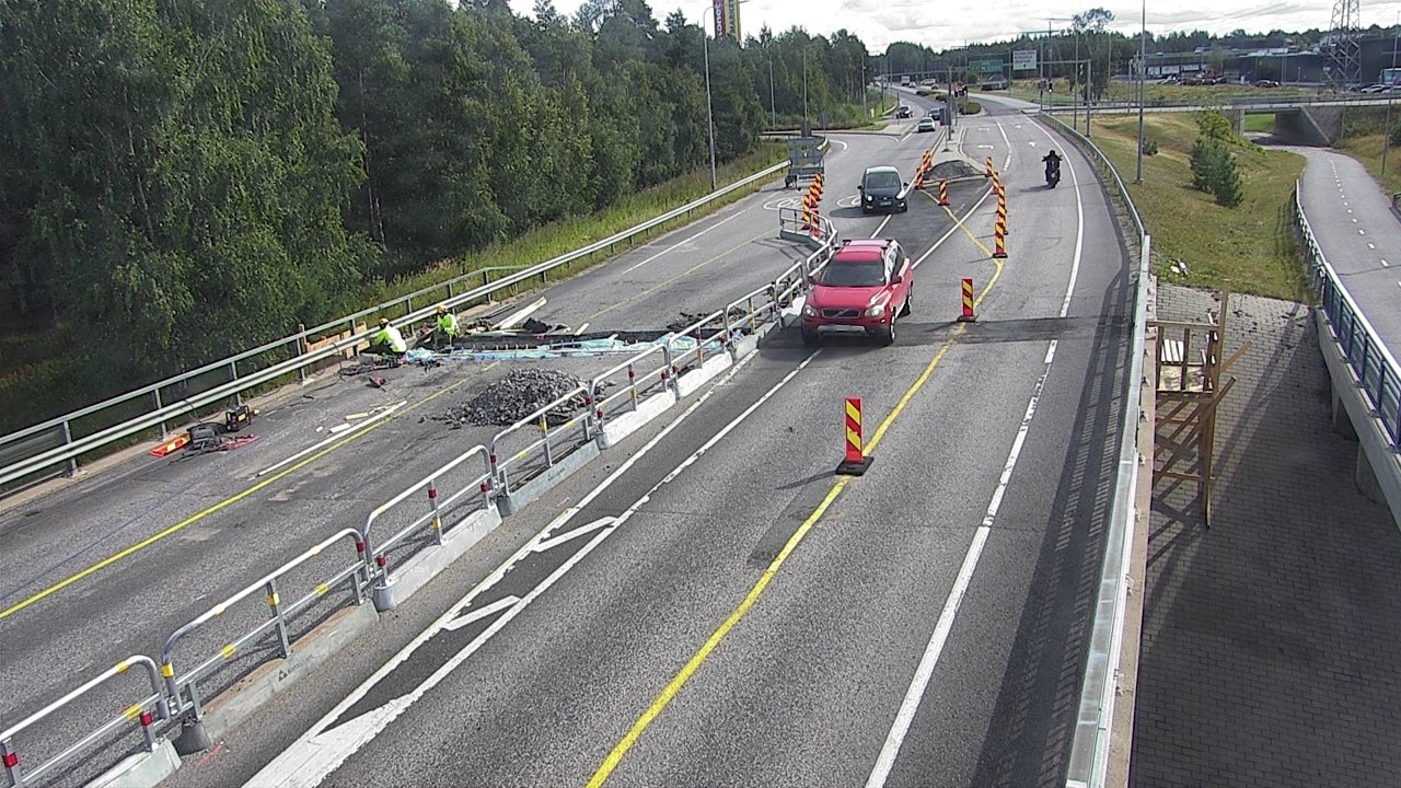 Weather Camera Image Väg 4 Oleåborg, Pateniemi, Oulu, Pohjois-Pohjanmaa