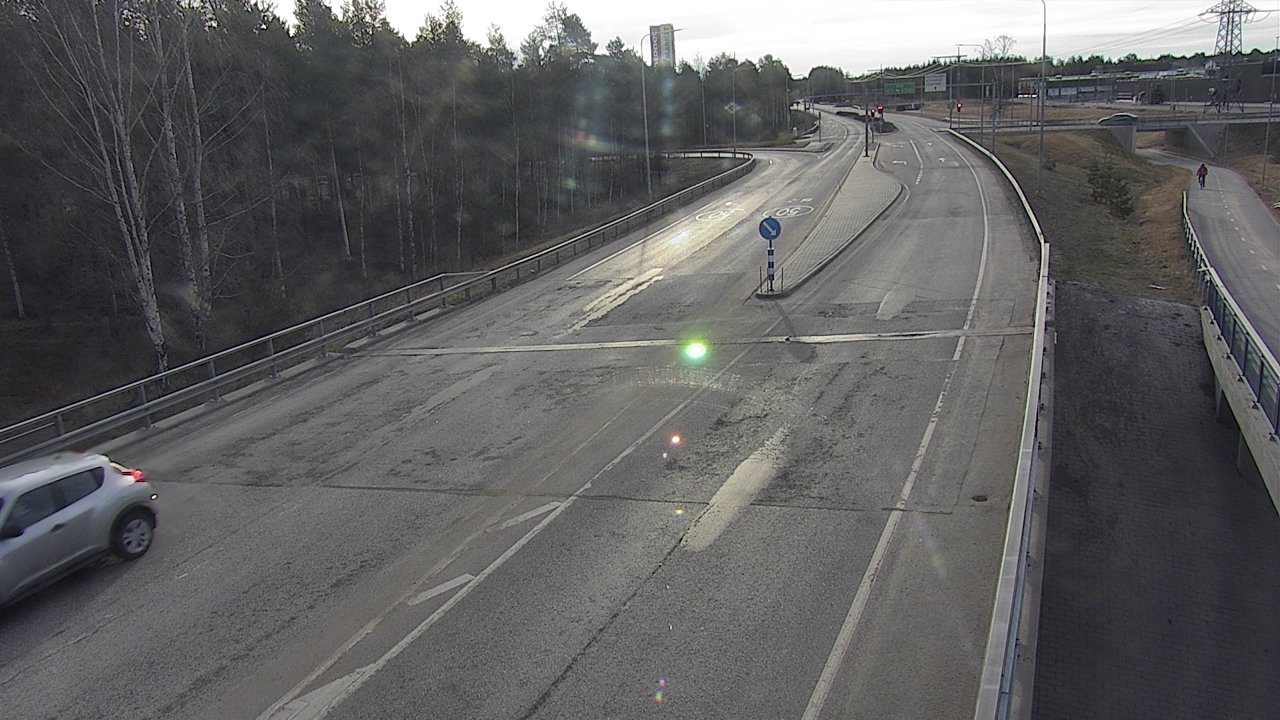 Weather Camera Image Road 4 Oulu, Pateniemi, Oulu, Pohjois-Pohjanmaa