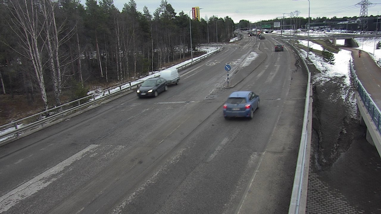 Weather Camera Image Road 4 Oulu, Pateniemi, Oulu, Pohjois-Pohjanmaa