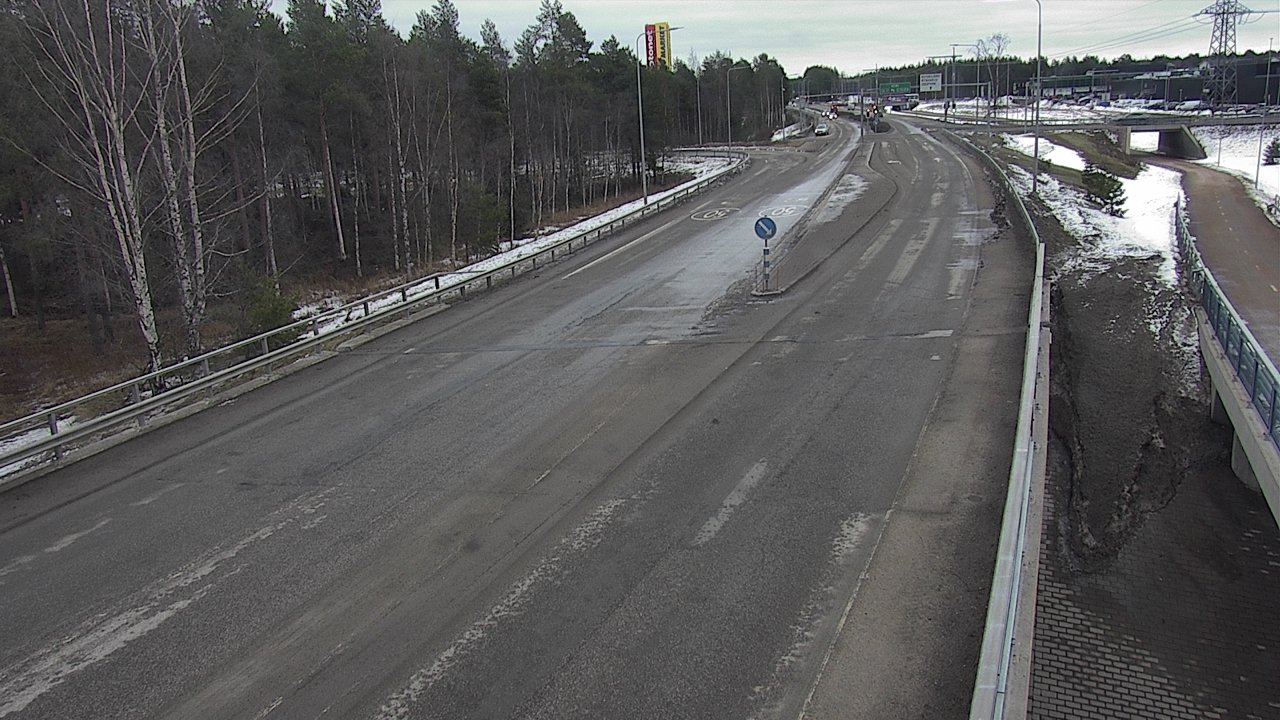 Weather Camera Image Road 4 Oulu, Pateniemi, Oulu, Pohjois-Pohjanmaa