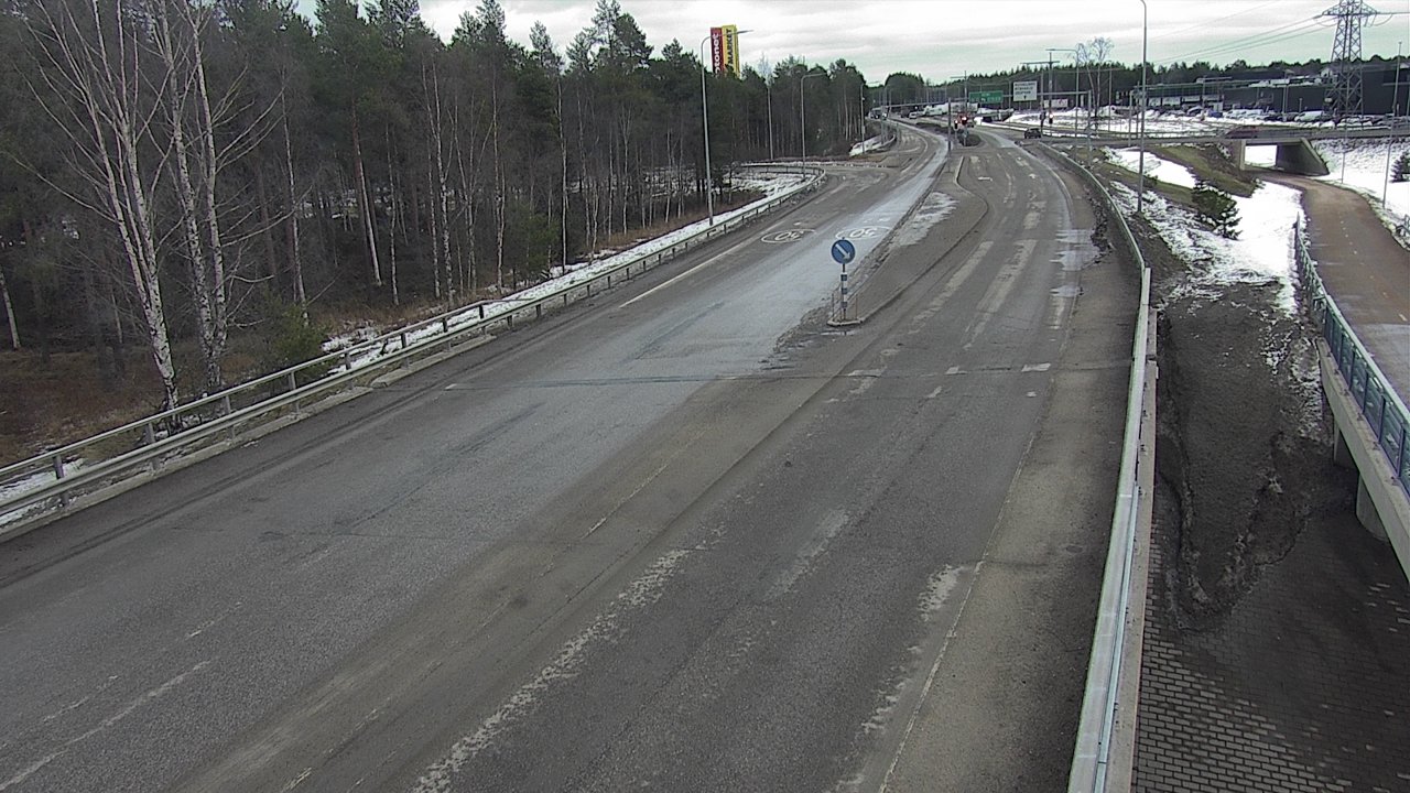 Weather Camera Image Road 4 Oulu, Pateniemi, Oulu, Pohjois-Pohjanmaa