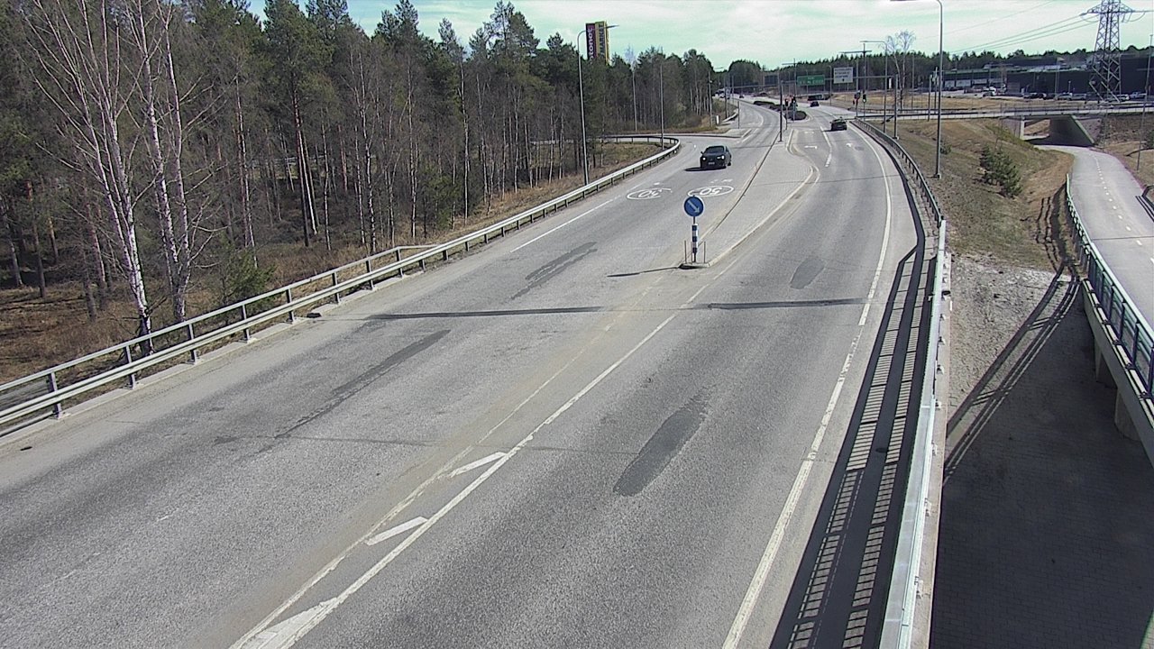 Weather Camera Image Road 4 Oulu, Pateniemi, Oulu, Pohjois-Pohjanmaa