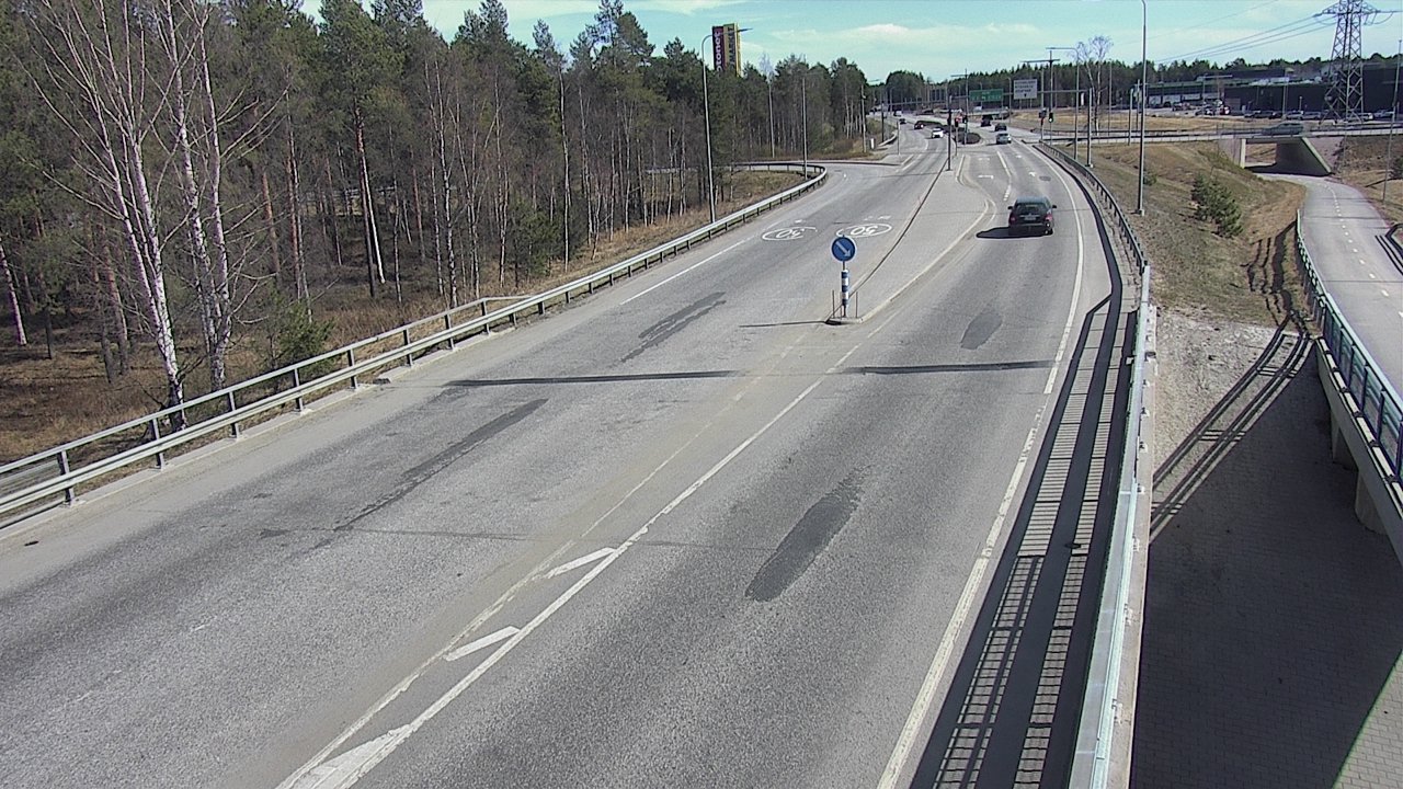 Weather Camera Image Road 4 Oulu, Pateniemi, Oulu, Pohjois-Pohjanmaa