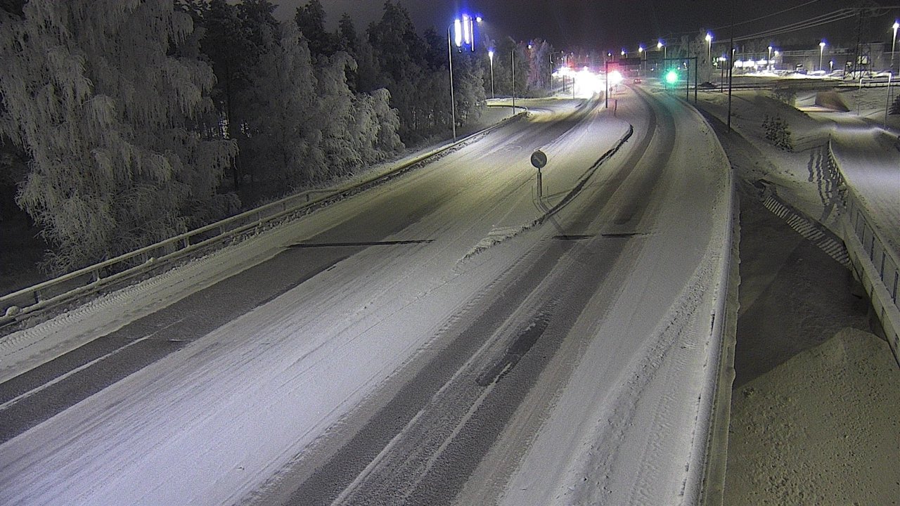 Weather Camera Image Väg 4 Oleåborg, Pateniemi, Oulu, Pohjois-Pohjanmaa