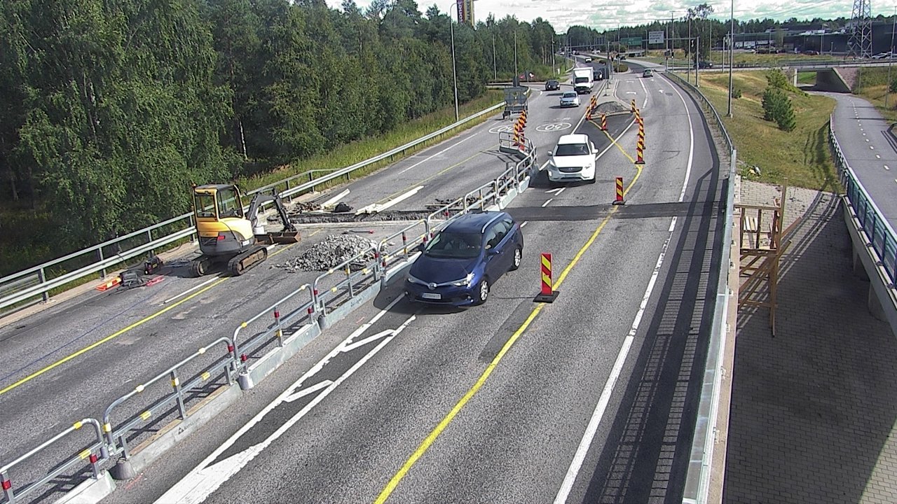 Weather Camera Image Road 4 Oulu, Pateniemi, Oulu, Pohjois-Pohjanmaa