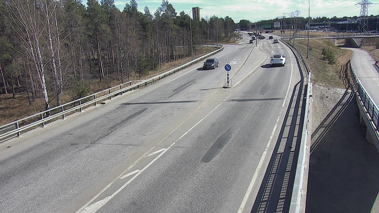 Weather Camera Image Road 4 Oulu, Pateniemi, Oulu, Pohjois-Pohjanmaa
