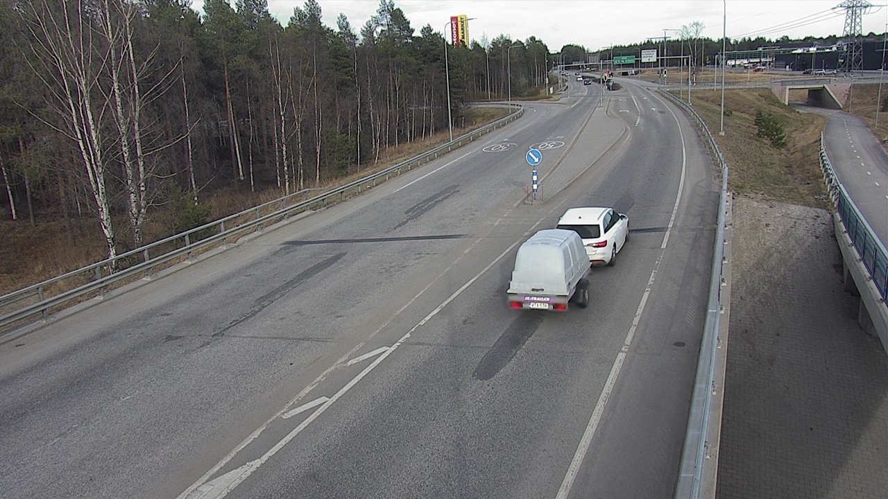 Weather Camera Image Road 4 Oulu, Pateniemi, Oulu, Pohjois-Pohjanmaa