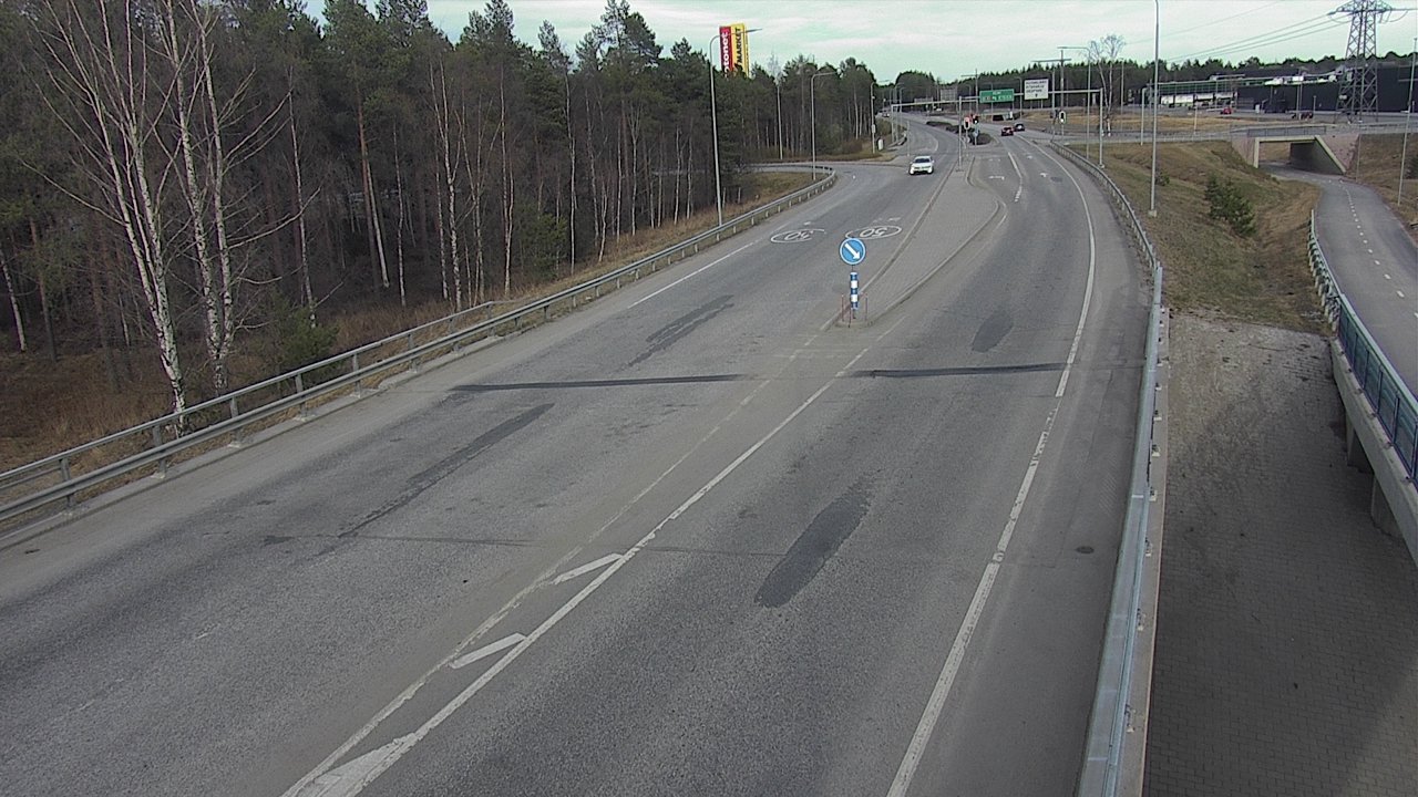 Weather Camera Image Road 4 Oulu, Pateniemi, Oulu, Pohjois-Pohjanmaa