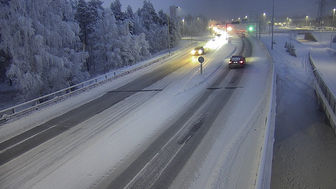 Weather Camera Image Road 4 Oulu, Pateniemi, Oulu, Pohjois-Pohjanmaa