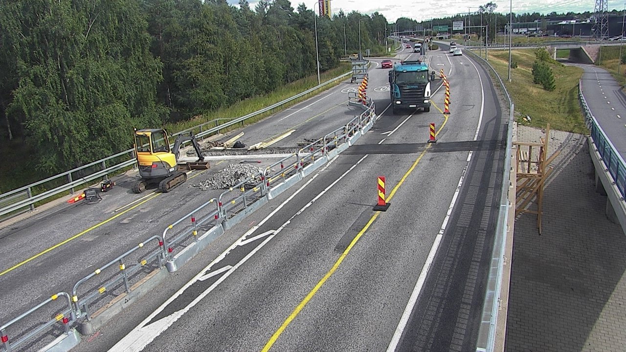 Weather Camera Image Road 4 Oulu, Pateniemi, Oulu, Pohjois-Pohjanmaa