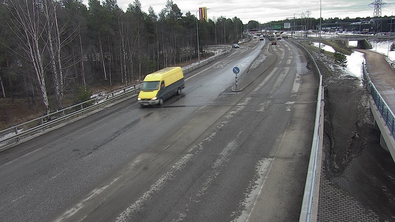 Weather Camera Image Road 4 Oulu, Pateniemi, Oulu, Pohjois-Pohjanmaa