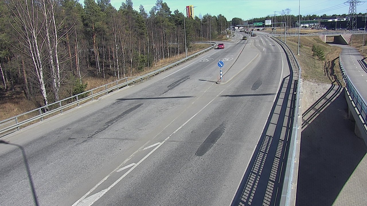 Weather Camera Image Road 4 Oulu, Pateniemi, Oulu, Pohjois-Pohjanmaa