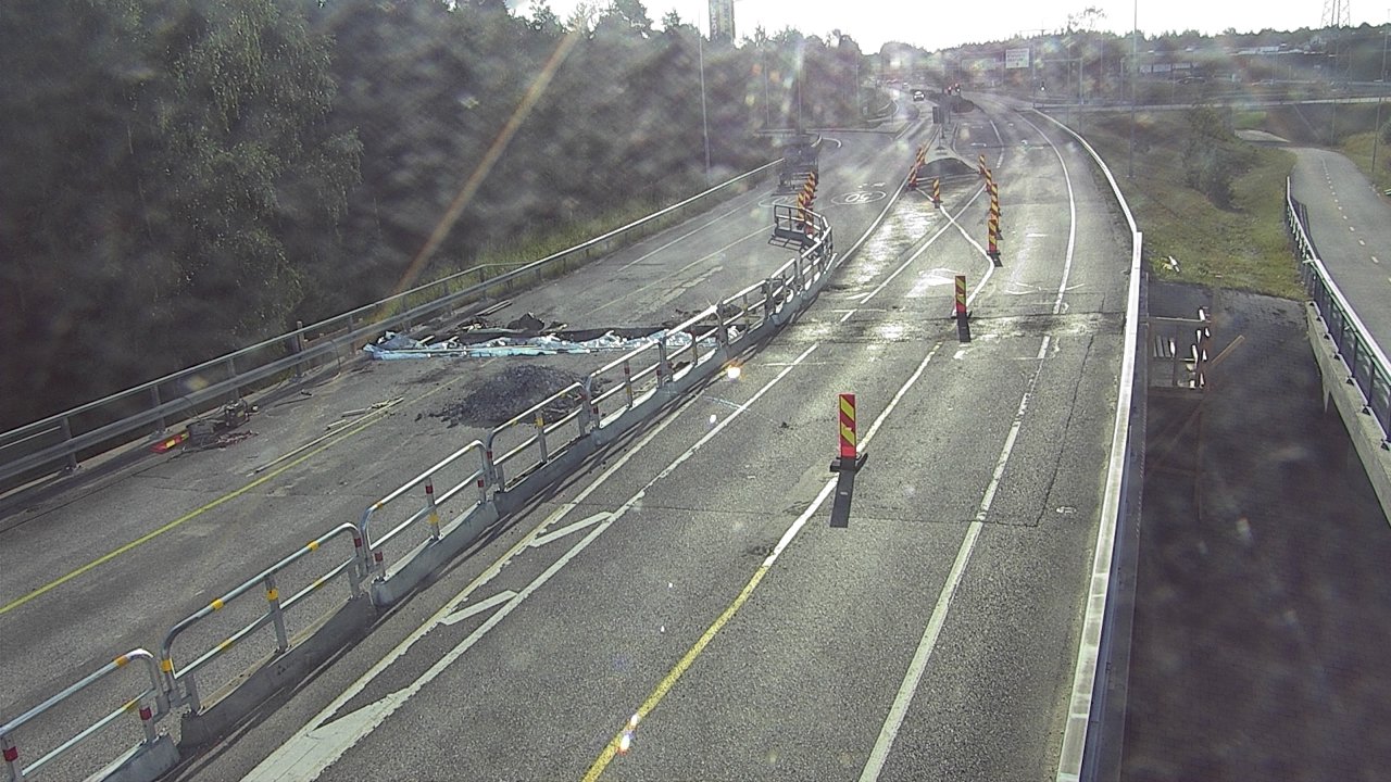 Weather Camera Image Väg 4 Oleåborg, Pateniemi, Oulu, Pohjois-Pohjanmaa