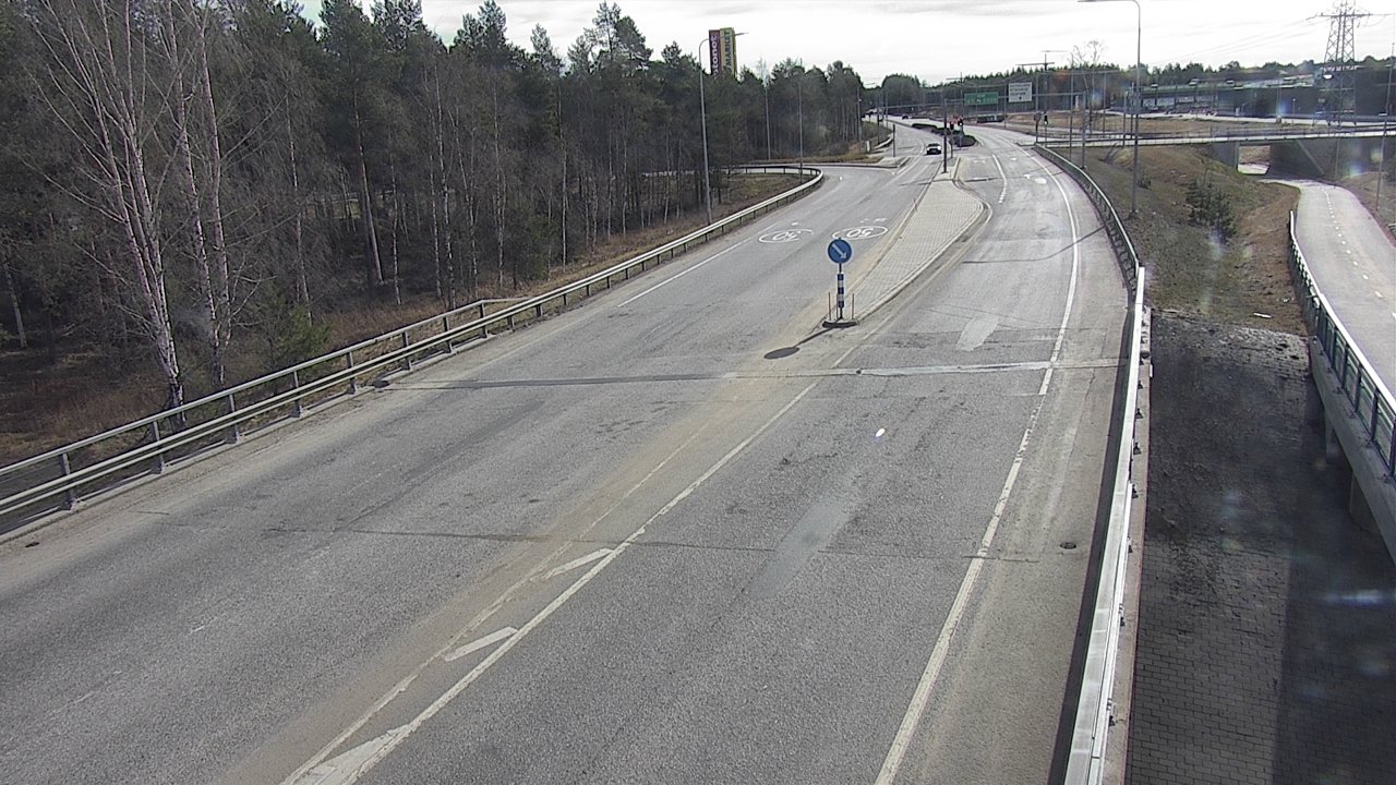Weather Camera Image Road 4 Oulu, Pateniemi, Oulu, Pohjois-Pohjanmaa