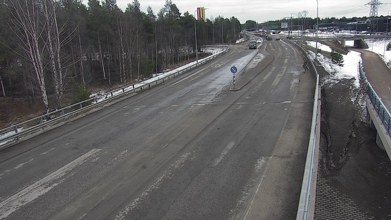 Weather Camera Image Road 4 Oulu, Pateniemi, Oulu, Pohjois-Pohjanmaa