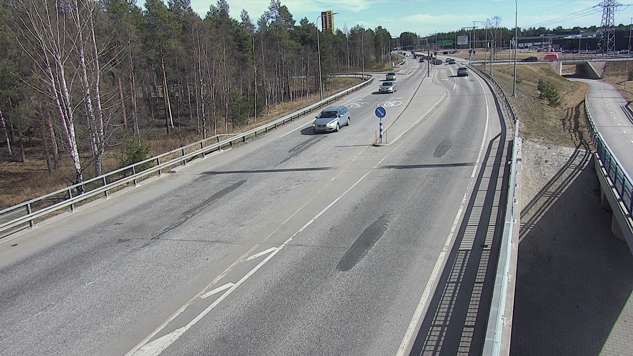 Weather Camera Image Road 4 Oulu, Pateniemi, Oulu, Pohjois-Pohjanmaa