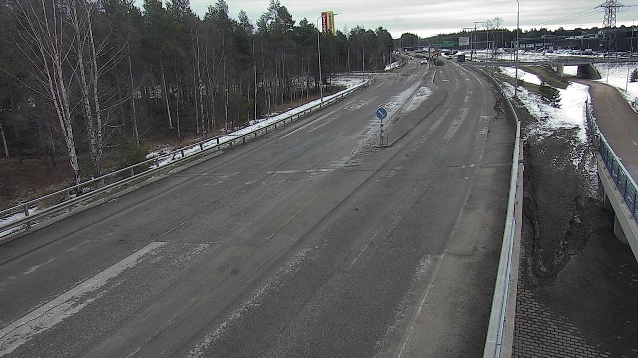 Weather Camera Image Road 4 Oulu, Pateniemi, Oulu, Pohjois-Pohjanmaa