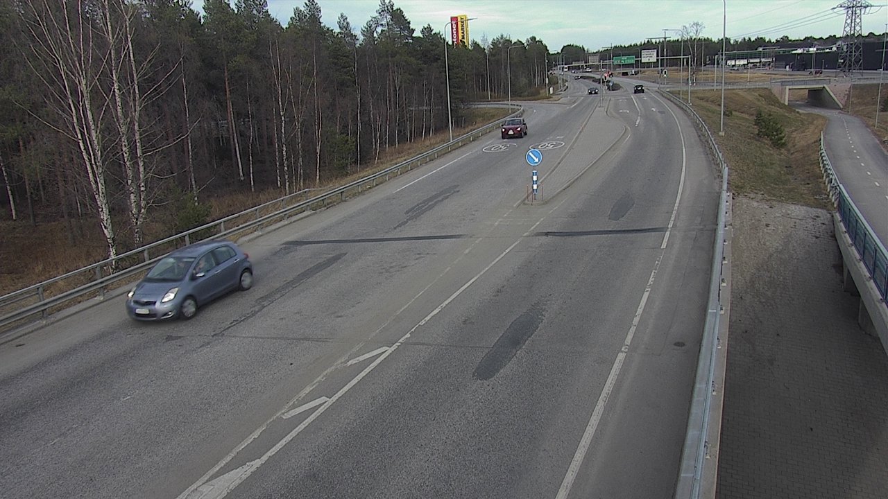 Weather Camera Image Road 4 Oulu, Pateniemi, Oulu, Pohjois-Pohjanmaa