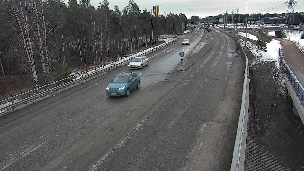 Weather Camera Image Road 4 Oulu, Pateniemi, Oulu, Pohjois-Pohjanmaa
