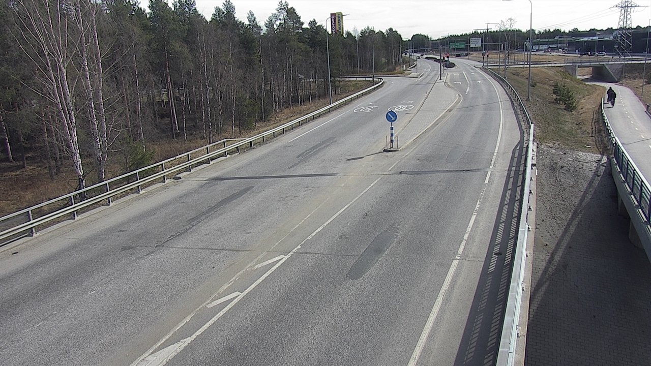 Weather Camera Image Road 4 Oulu, Pateniemi, Oulu, Pohjois-Pohjanmaa