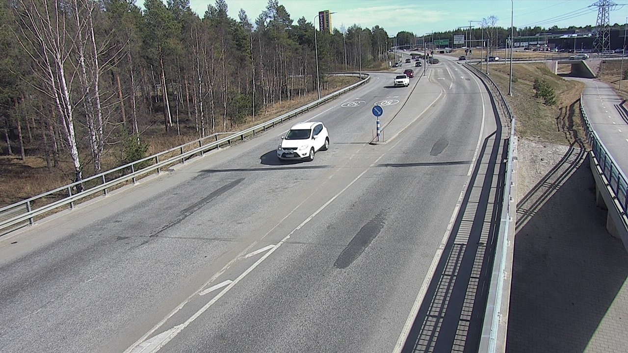 Weather Camera Image Road 4 Oulu, Pateniemi, Oulu, Pohjois-Pohjanmaa