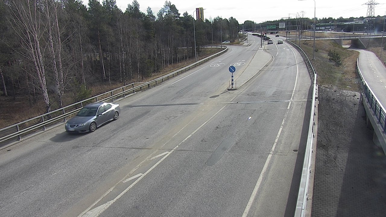 Weather Camera Image Road 4 Oulu, Pateniemi, Oulu, Pohjois-Pohjanmaa