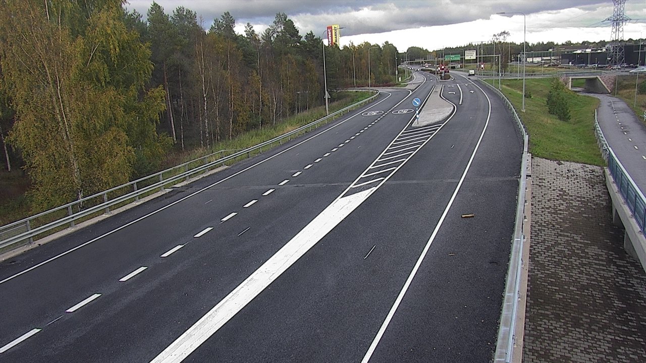 Weather Camera Image Road 4 Oulu, Pateniemi, Oulu, Pohjois-Pohjanmaa