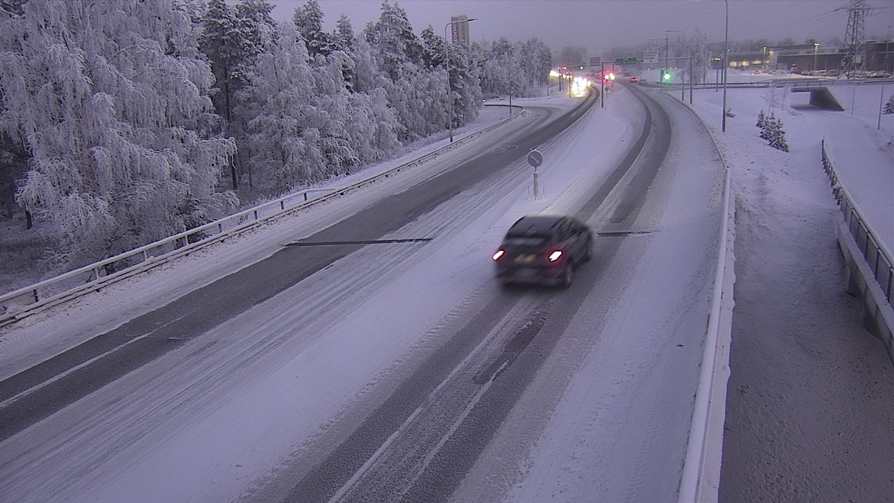 Weather Camera Image Road 4 Oulu, Pateniemi, Oulu, Pohjois-Pohjanmaa