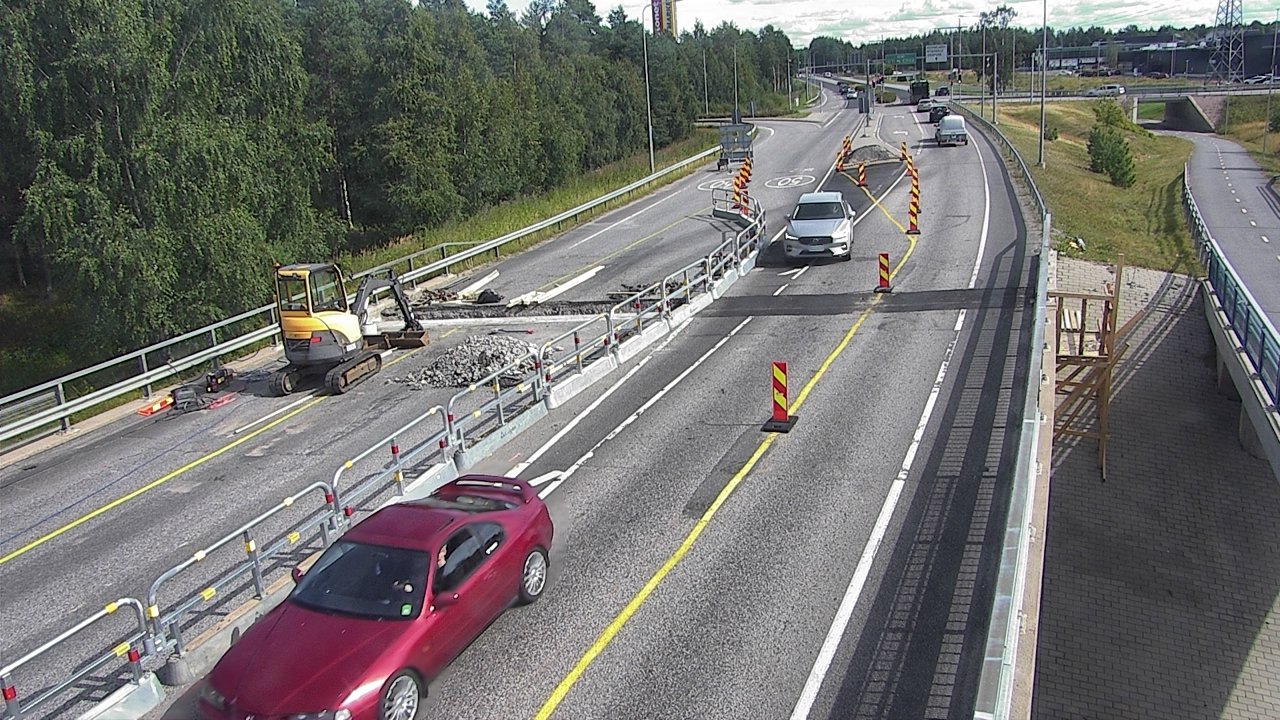 Weather Camera Image Road 4 Oulu, Pateniemi, Oulu, Pohjois-Pohjanmaa