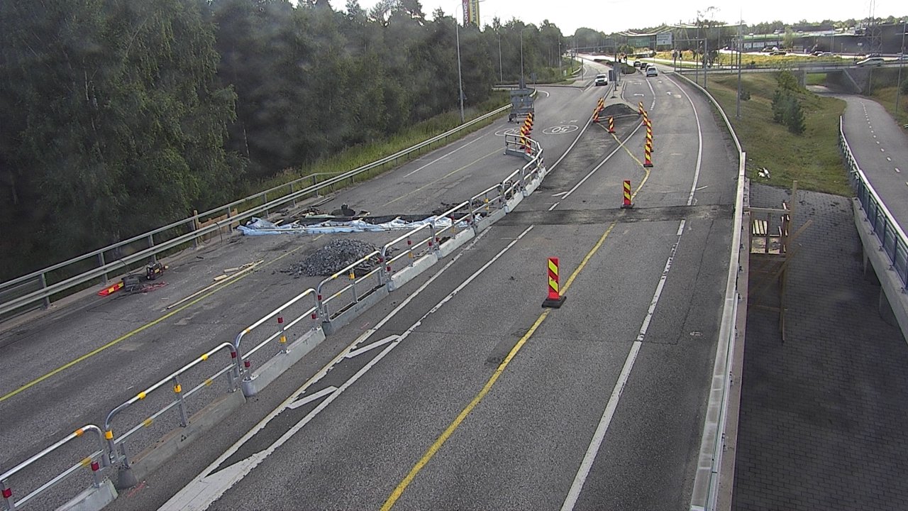 Weather Camera Image Väg 4 Oleåborg, Pateniemi, Oulu, Pohjois-Pohjanmaa