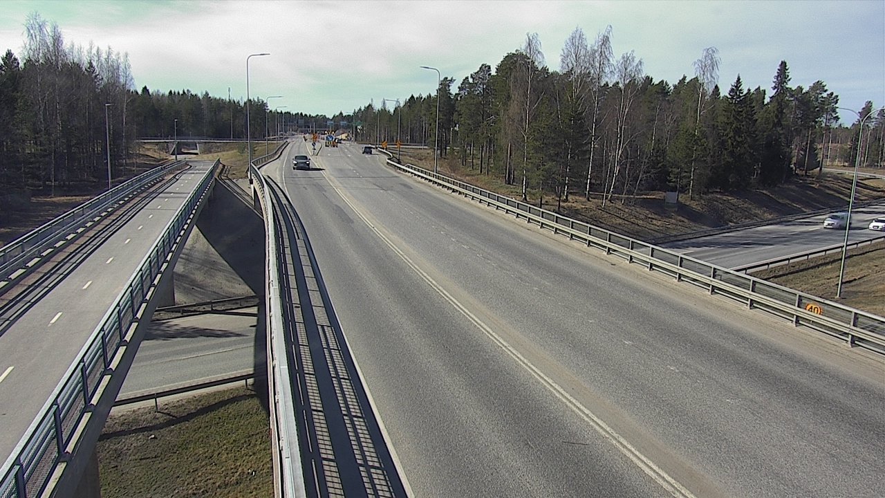 Weather Camera Image Road 4 Oulu, Pateniemi, Oulu, Pohjois-Pohjanmaa