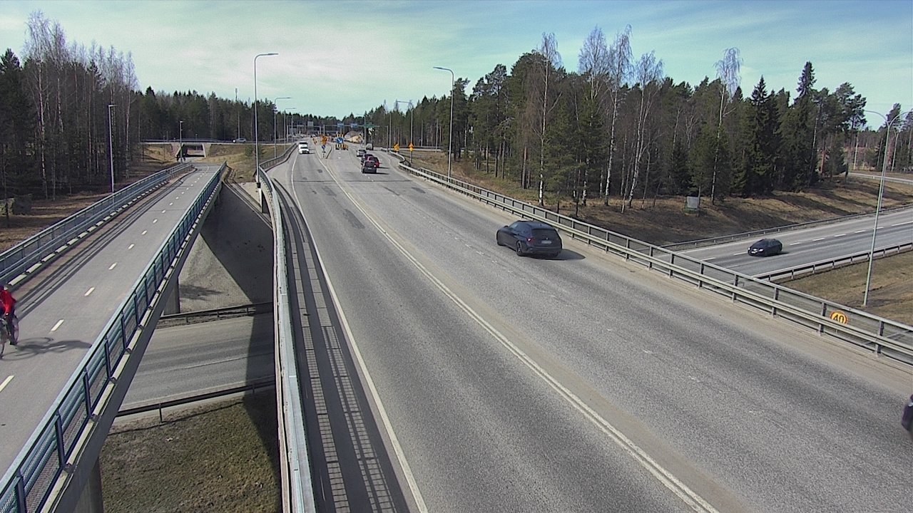Weather Camera Image Road 4 Oulu, Pateniemi, Oulu, Pohjois-Pohjanmaa